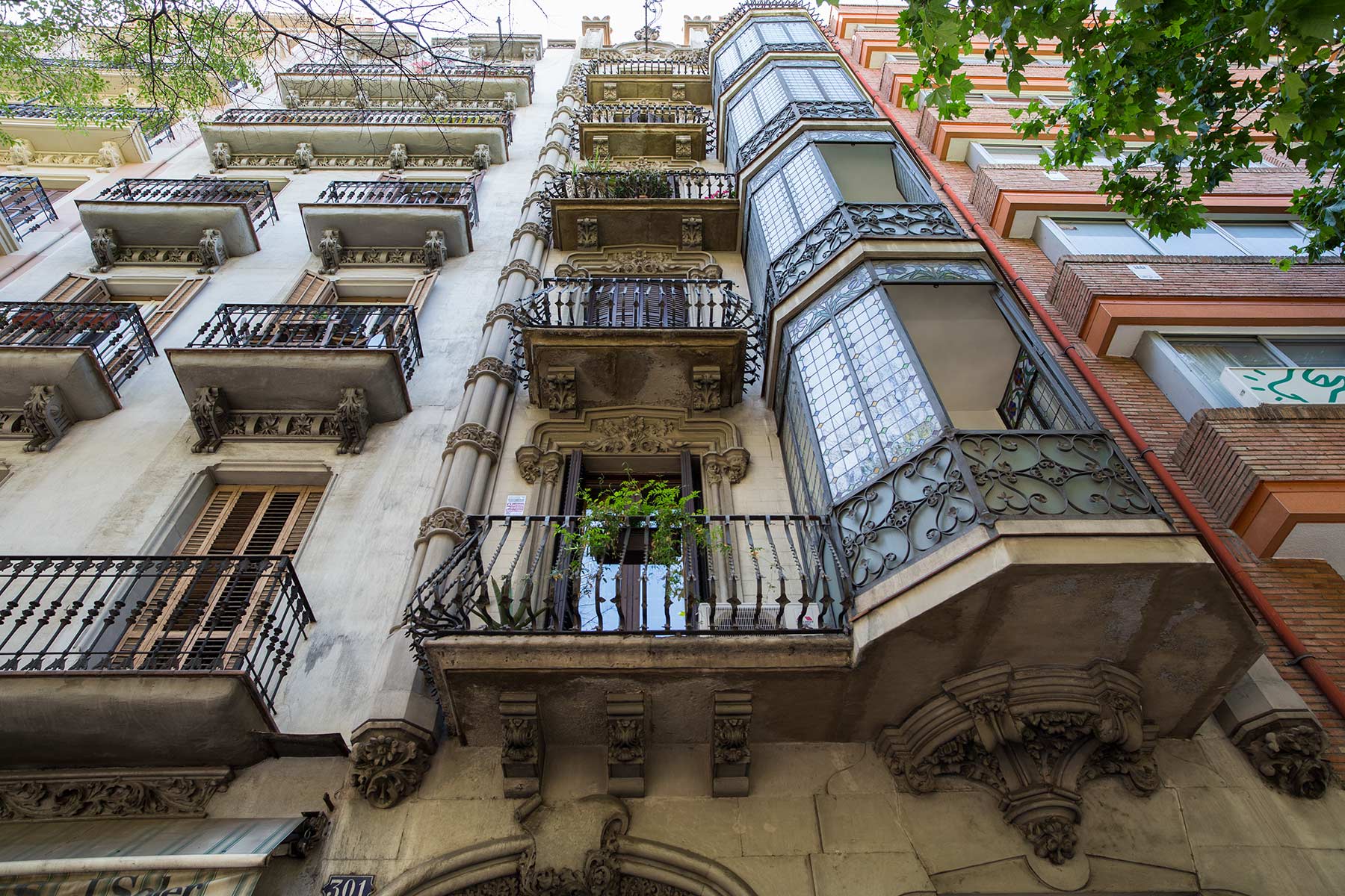 Modernisme arkitektur i Barcelona