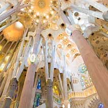 Sagrada Familia kirken i Barcelona