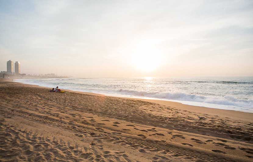 Barcelonas strand