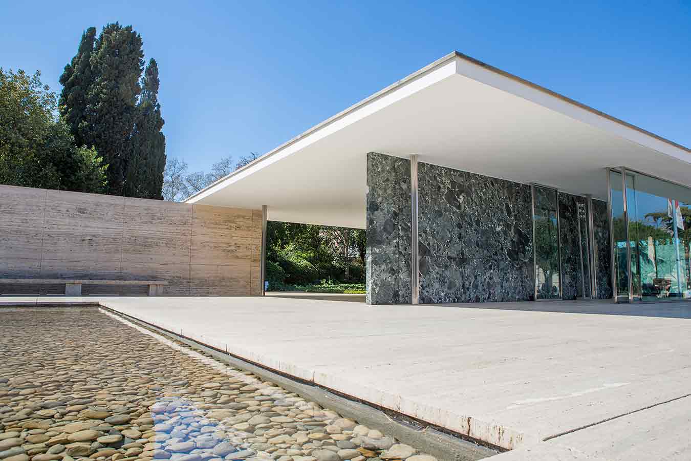 Mies van der Rohes Barcelona Pavillon