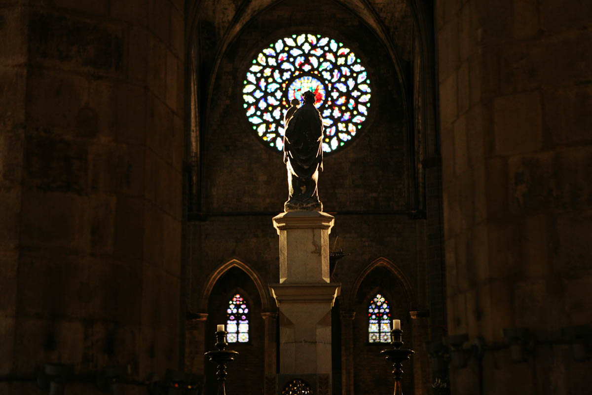 Rosenvindue i Havets Katedral