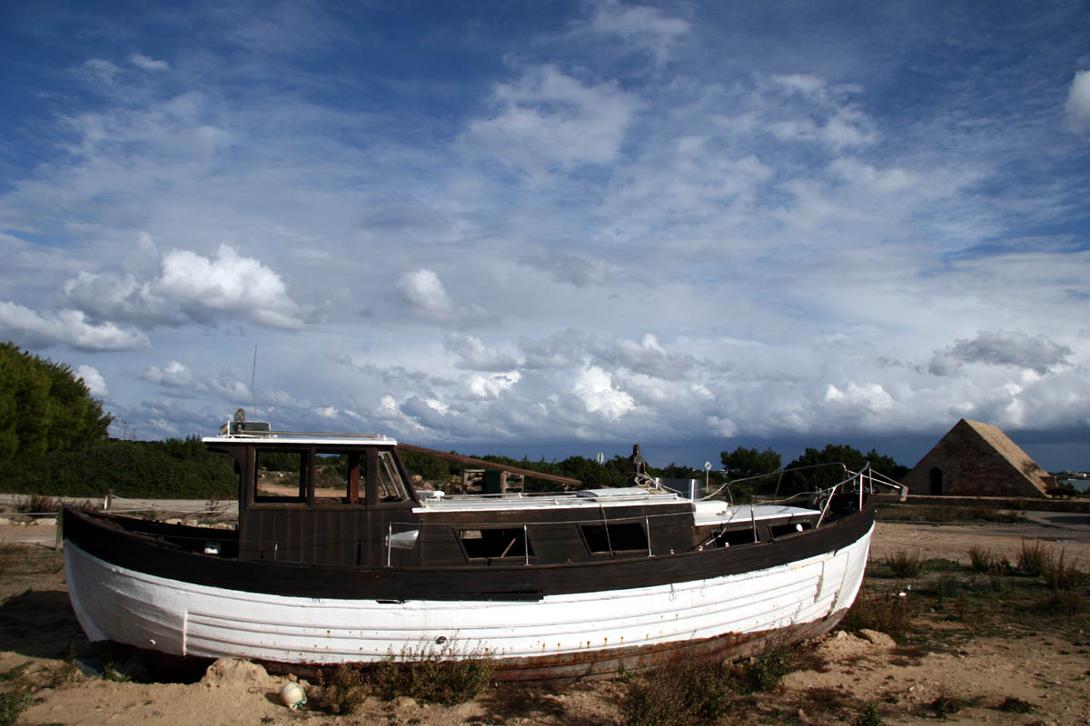 Formentera gammel båd