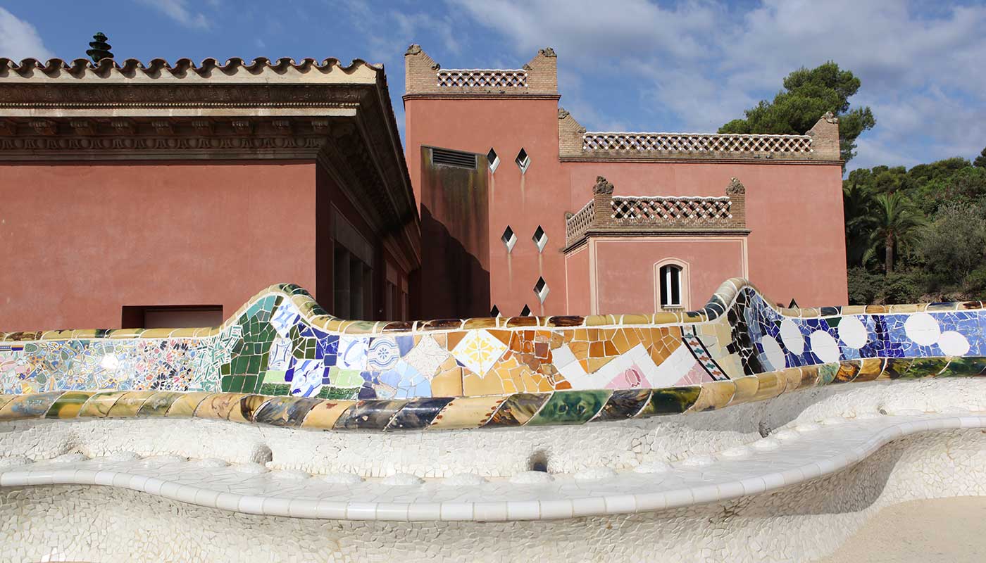 Park Guell i Barcelona