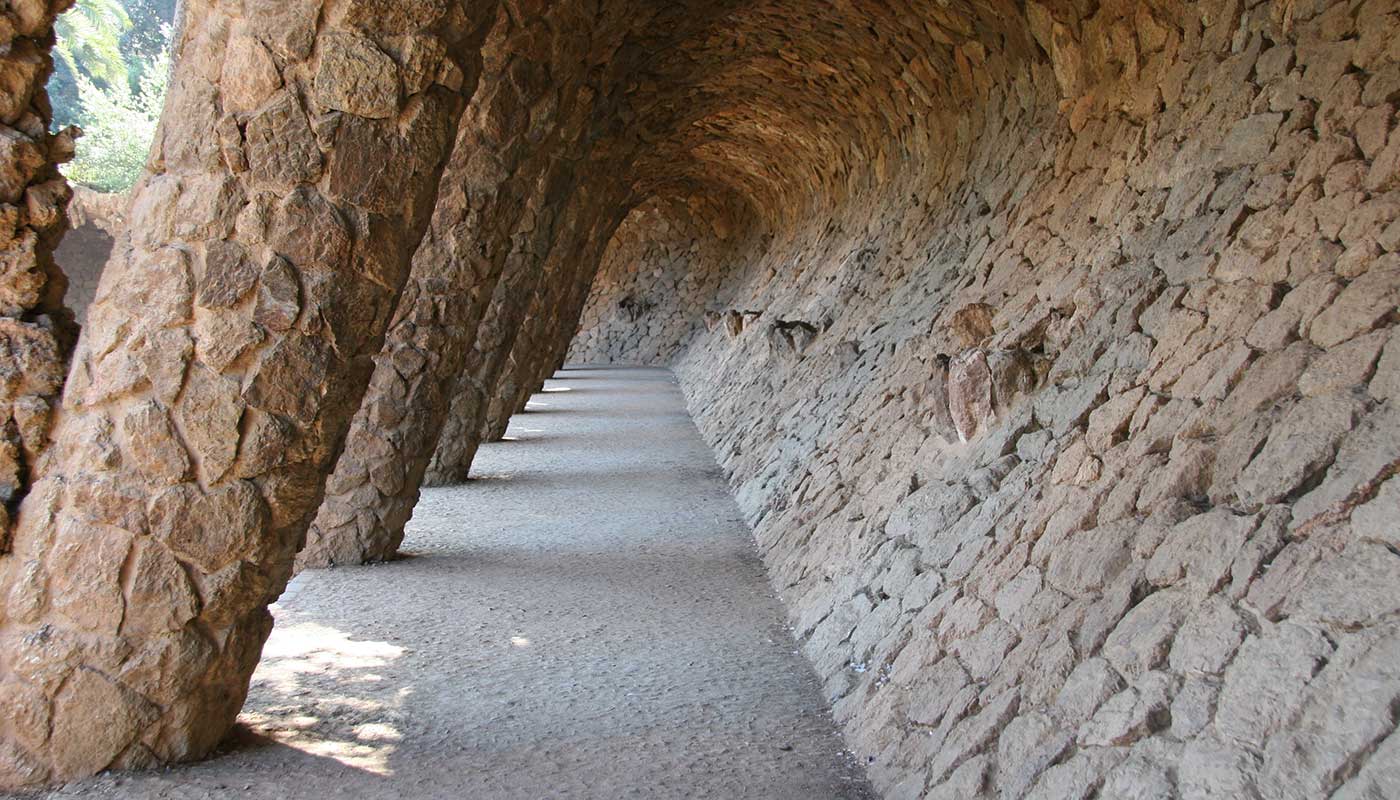 Park Guell i Barcelona