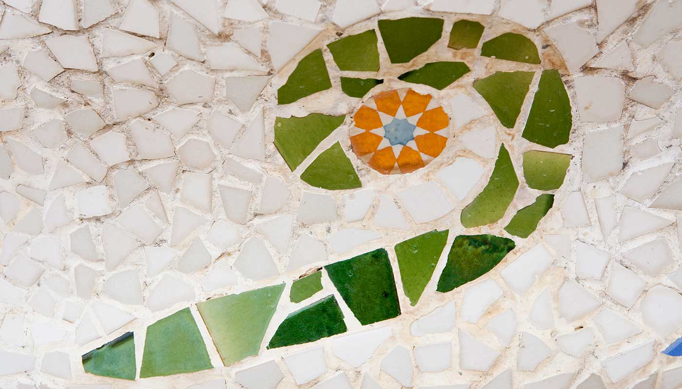 Park Guell i Barcelona