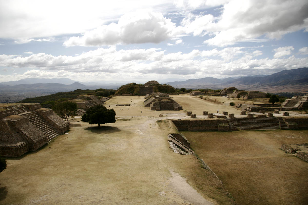 Mexico pyramide Monte Alban